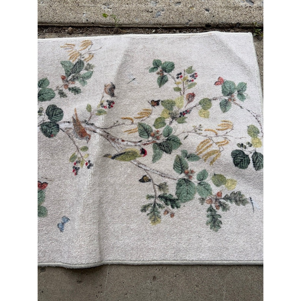 Ruggable Woodland Chorus Fawn Flatwoven Rug - Picture 2 of 4